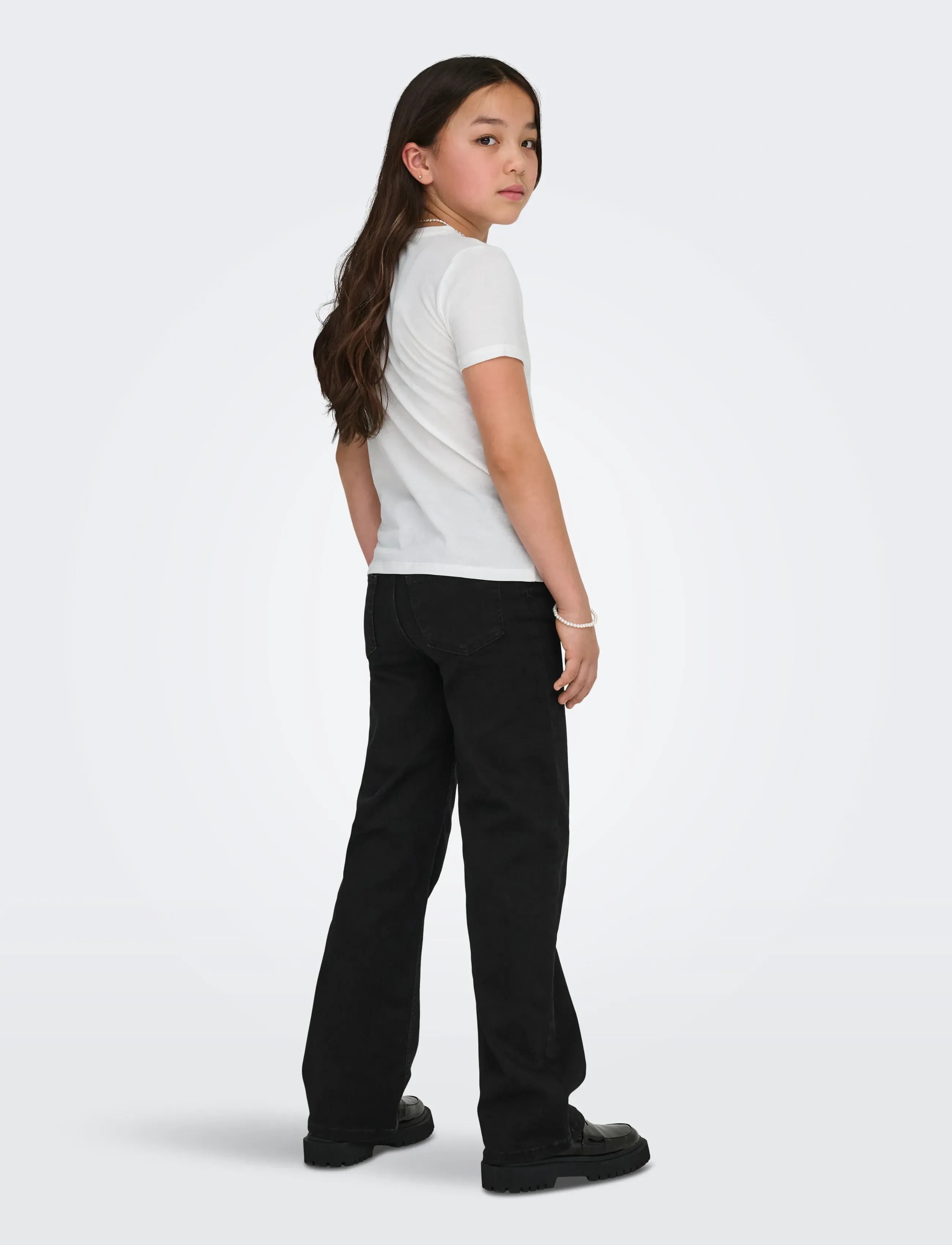 Kids Only - KOGEMMA LIFE REG S/S SKULL TOP JRS NOOS - cloud dancer - 4