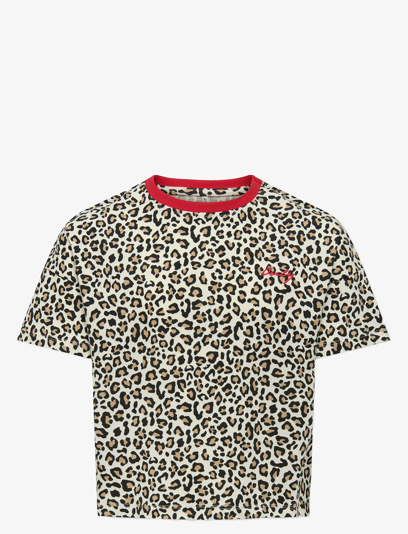 Kids Only - KOGANNA LIFE SS LEO TOP CS JRS - antique white - 0