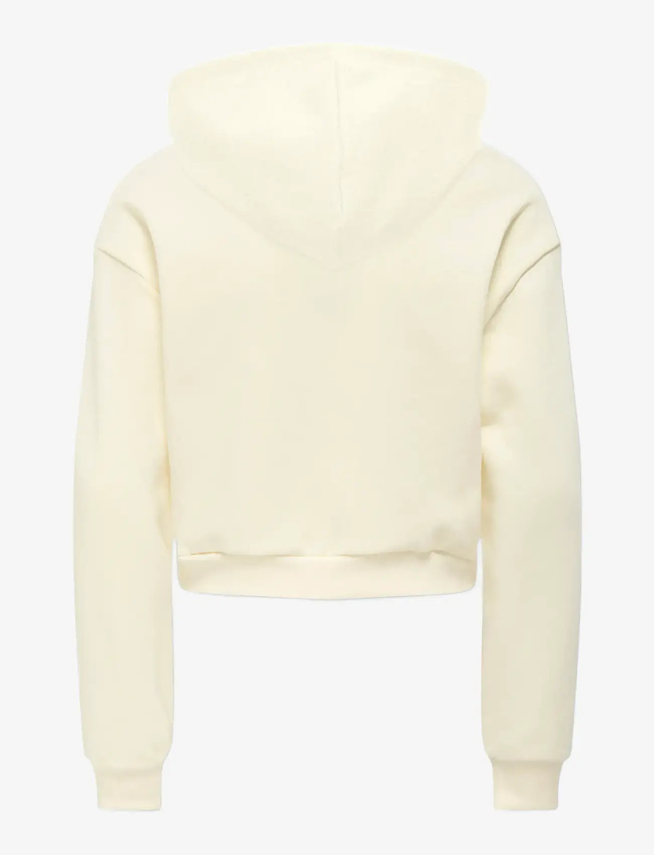 Kids Only - KOGCOOPER LIFE HEART LS HOODIE SWT NOOS - kapuzenpullover - antique white - 1