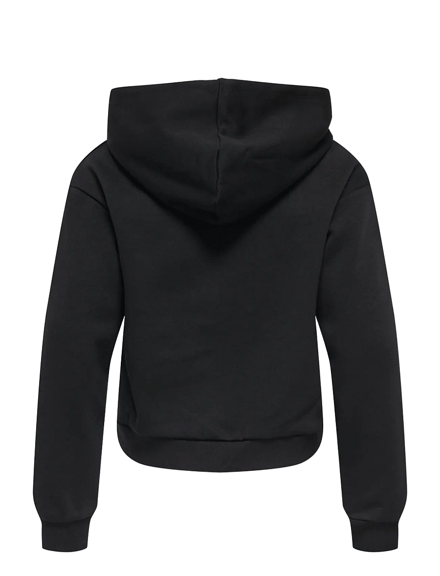 Kids Only - KOGCOOPER LIFE HEART LS HOODIE SWT NOOS - huvtröjor - black - 2
