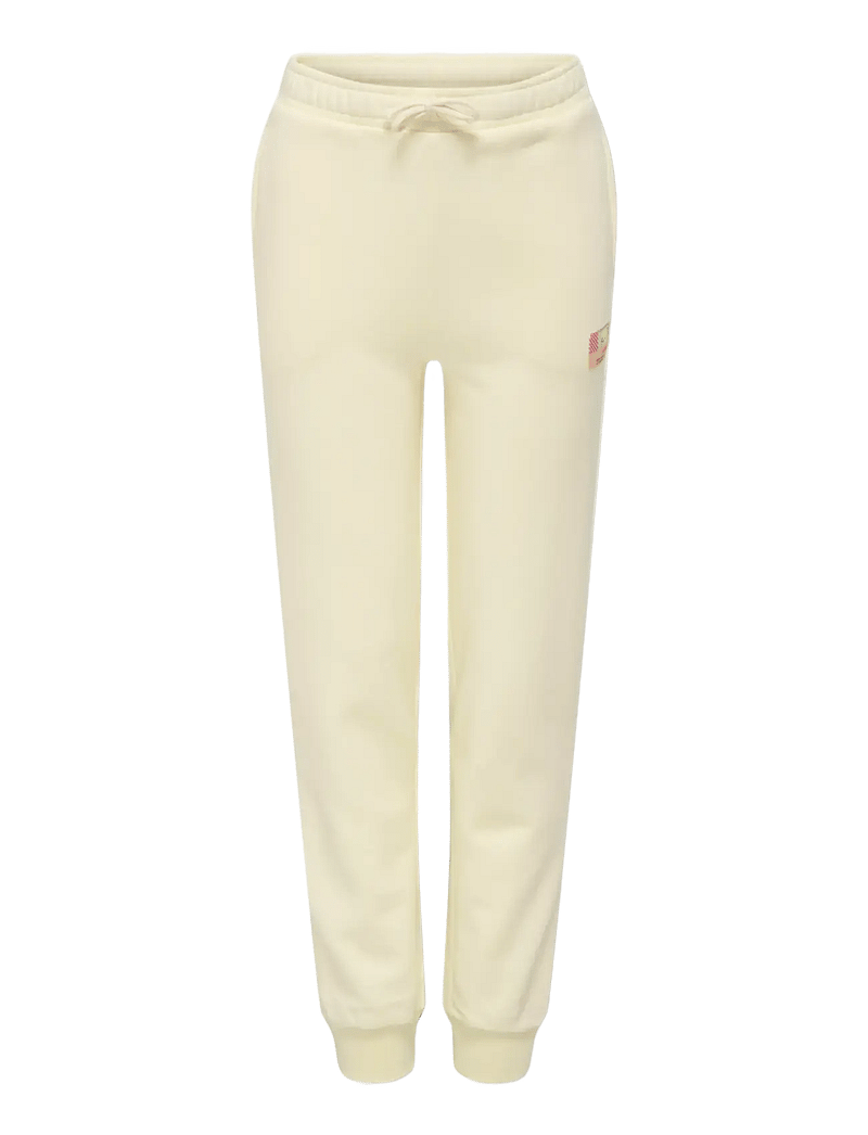 Kids Only - KOGNOOMI-VINTA LABEL PANTS CS SWT NOOS - mjukisbyxor - antique white - 0