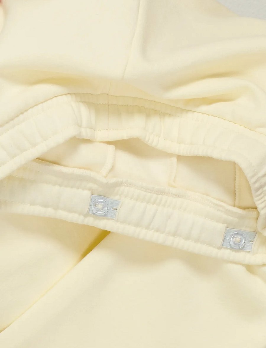 Kids Only - KOGNOOMI-VINTA LABEL PANTS CS SWT NOOS - jogginghosen - antique white - 2
