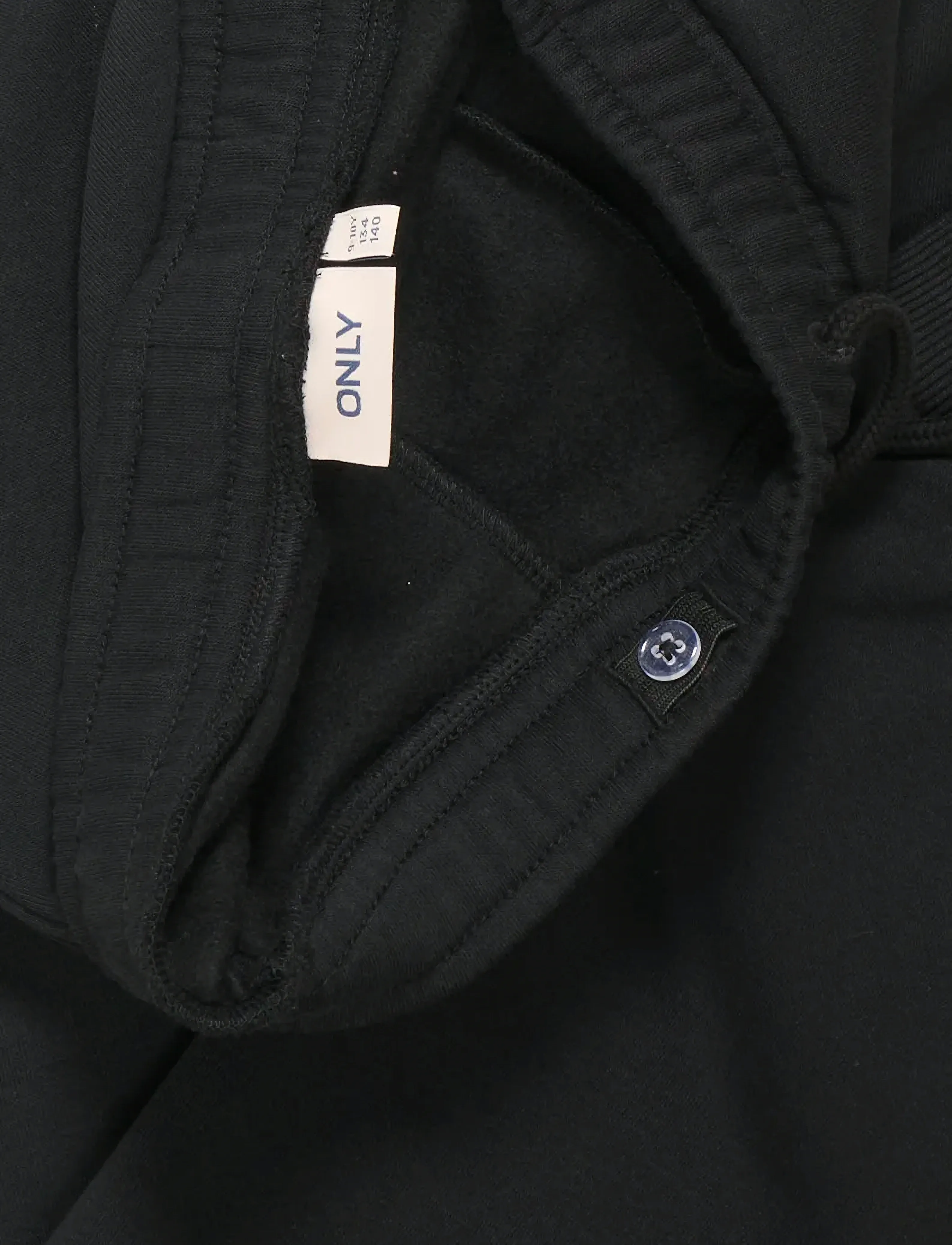 Kids Only - KOGNOOMI-VINTA LABEL PANTS CS SWT NOOS - sweatpants - black - 2
