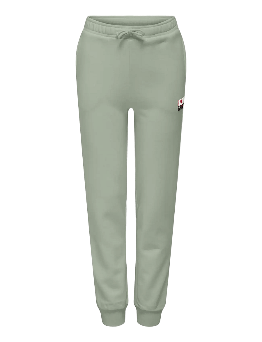 Kids Only - KOGNOOMI-VINTA LABEL PANTS CS SWT NOOS - sweatpants - desert sage - 0