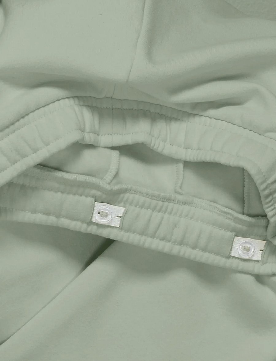 Kids Only - KOGNOOMI-VINTA LABEL PANTS CS SWT NOOS - sweatpants - desert sage - 2