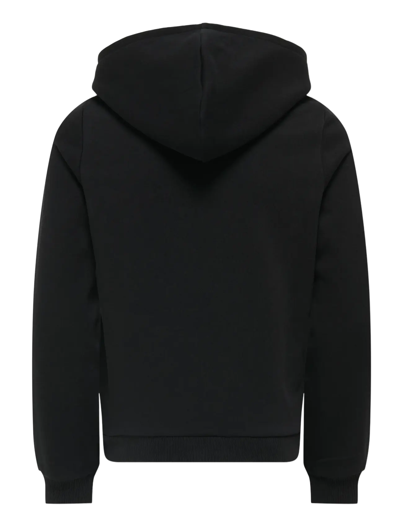Kids Only - KOGNOOMI-VINTA LABEL LS HOOD CS SWT NOOS - hættetrøjer - black - 2