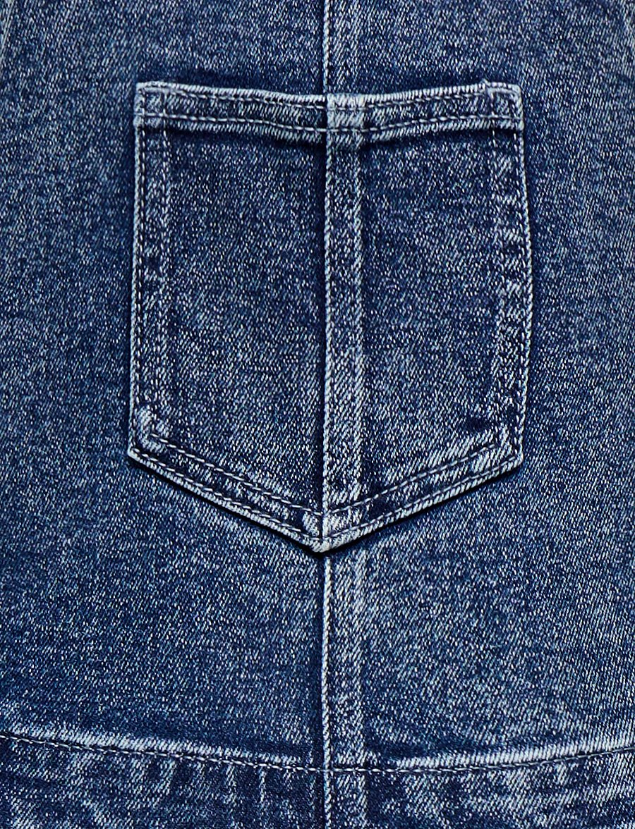Kids Only - KOGEMMI WIDE OVERALL DNM BJ - medium blue denim - 2