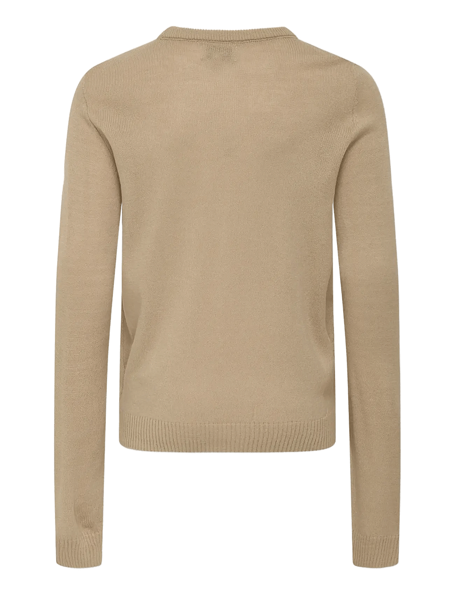 Kids Only - KOGXMAS SHINE LS ONECK BOX KNT - pulls - humus - 1