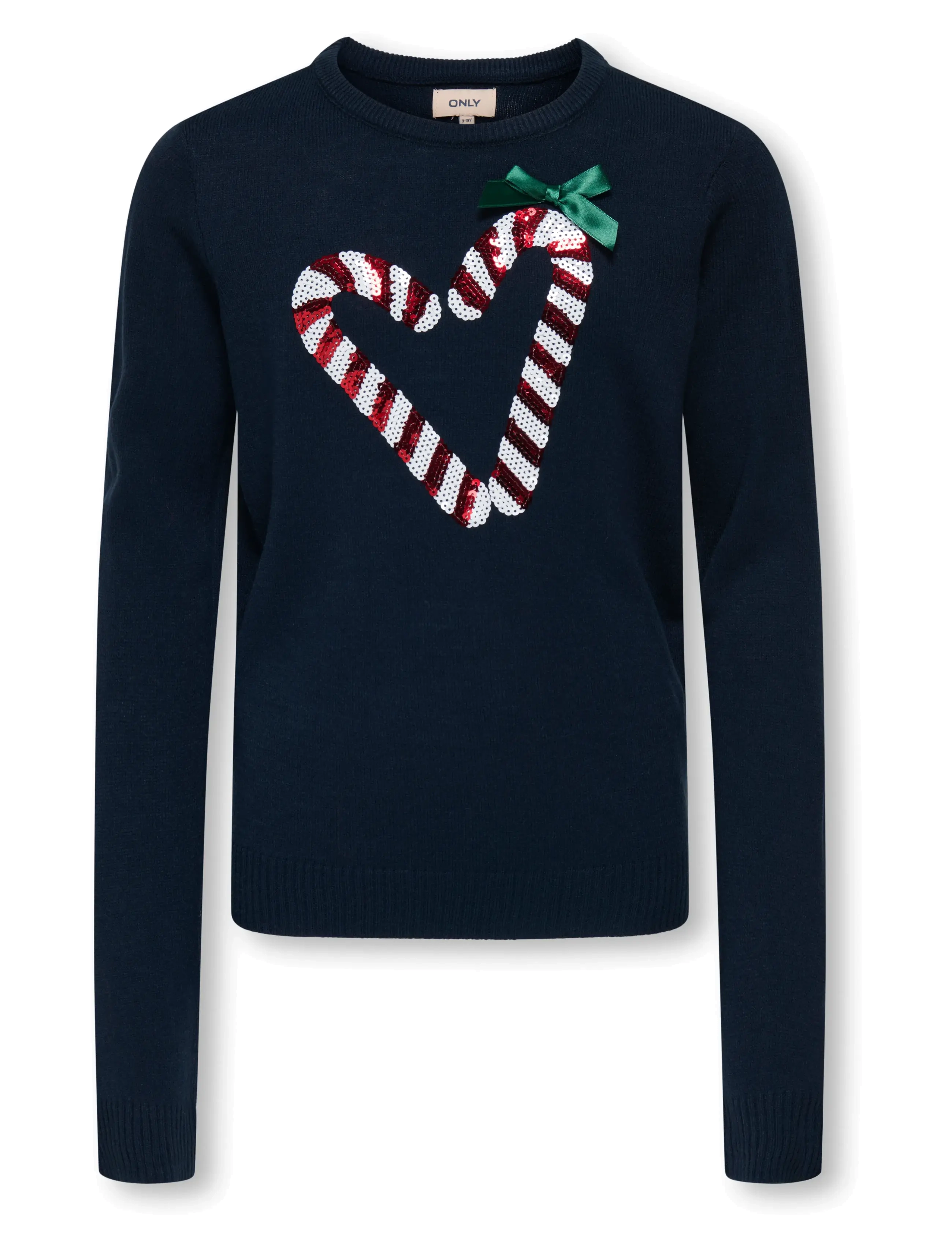 Kids Only KOGXMAS SHINE LS ONECK BOX KNT - Oberteile - NAVAL ACADEMY / navy