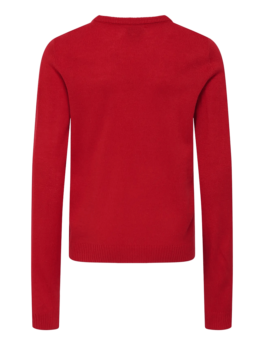 Kids Only - KOGXMAS SHINE LS ONECK BOX KNT - pulls - salsa - 1