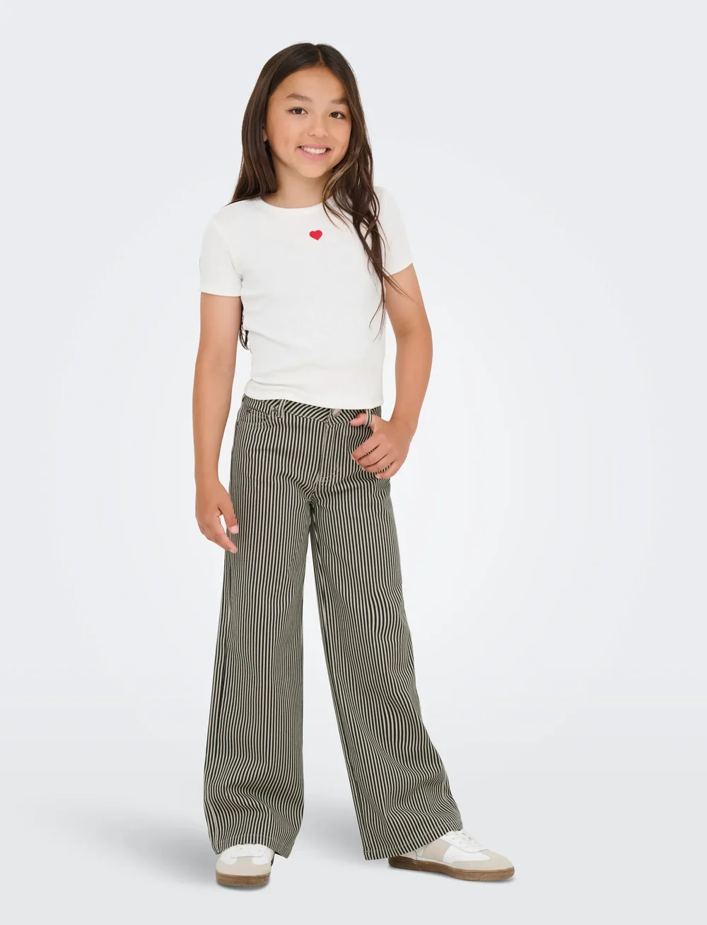 Kids Only - KOGYARROW-VOX STRAIGHT PANT PNT - regular jeans - pumice stone - 5