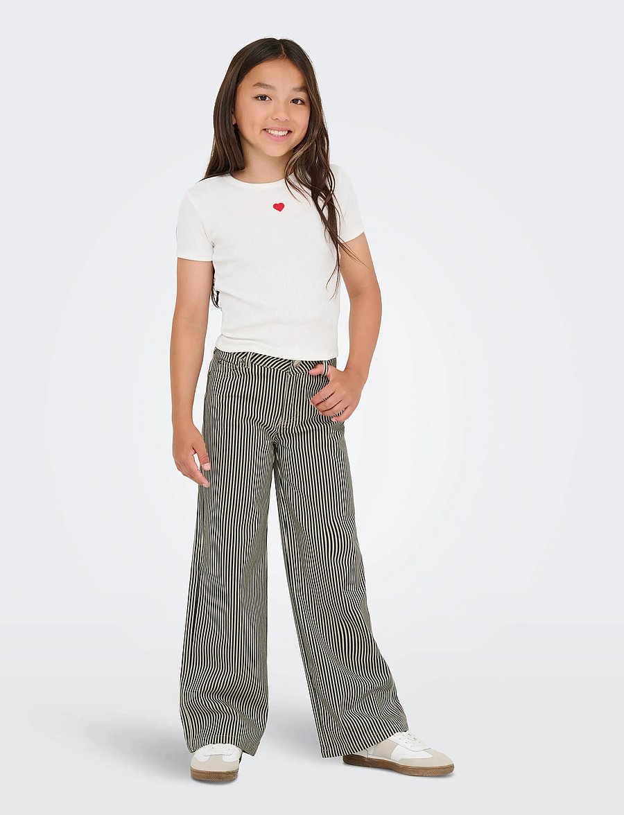 Kids Only - KOGYARROW-VOX STRAIGHT PANT PNT - regular jeans - pumice stone - 5