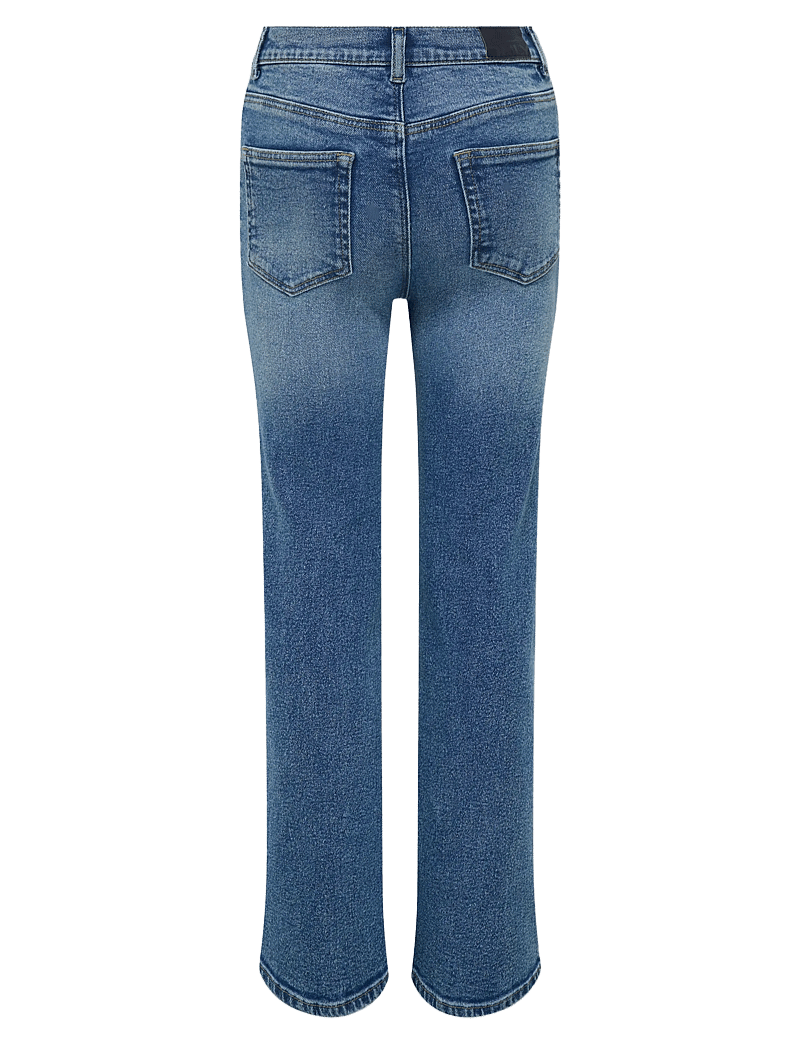 Kids Only - KOGJUICY RHS WIDE LEG DNM CRO557 NOOS - brede jeans - medium blue denim - 2