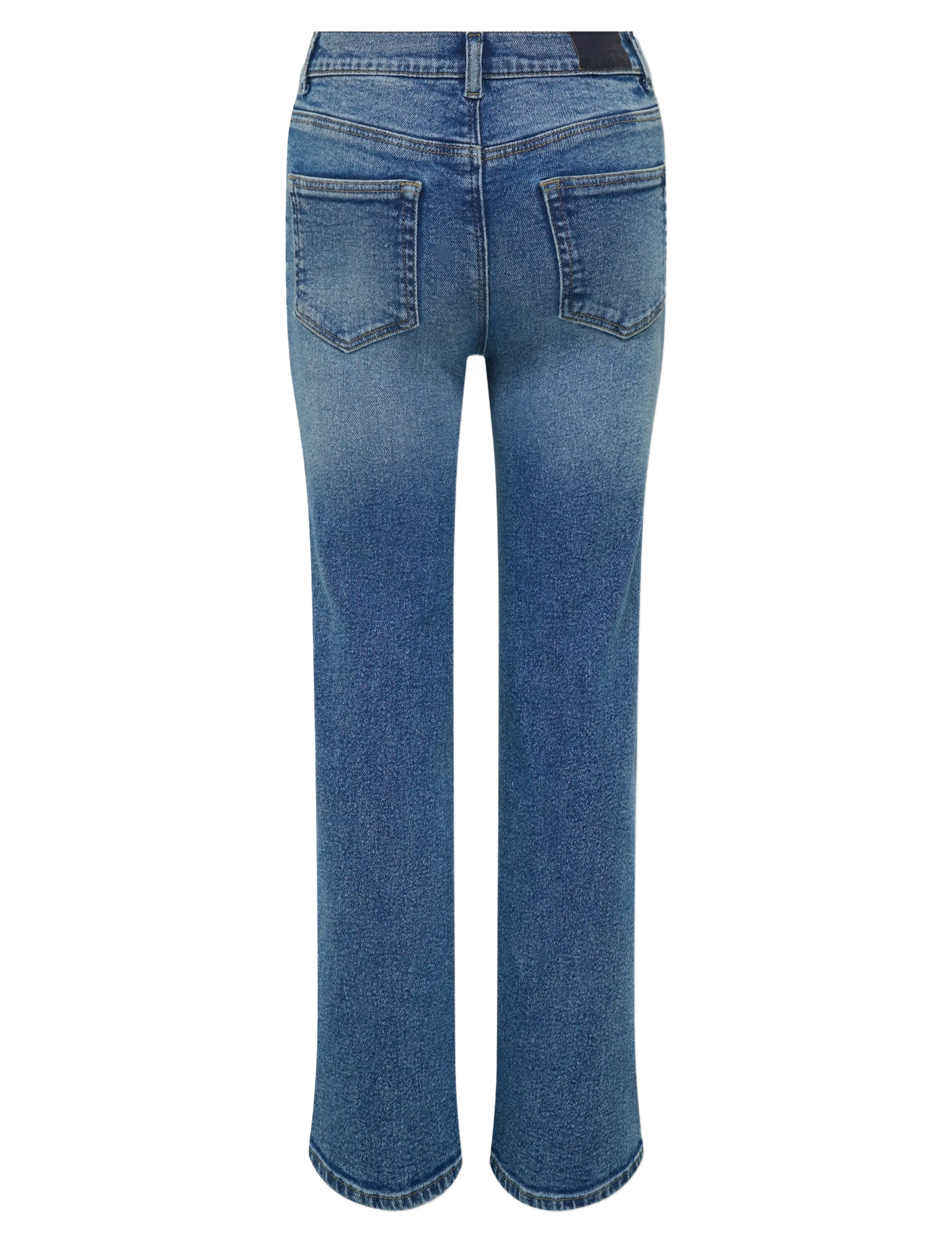Kids Only - KOGJUICY RHS WIDE LEG DNM CRO557 NOOS - pantalons larges - medium blue denim - 2