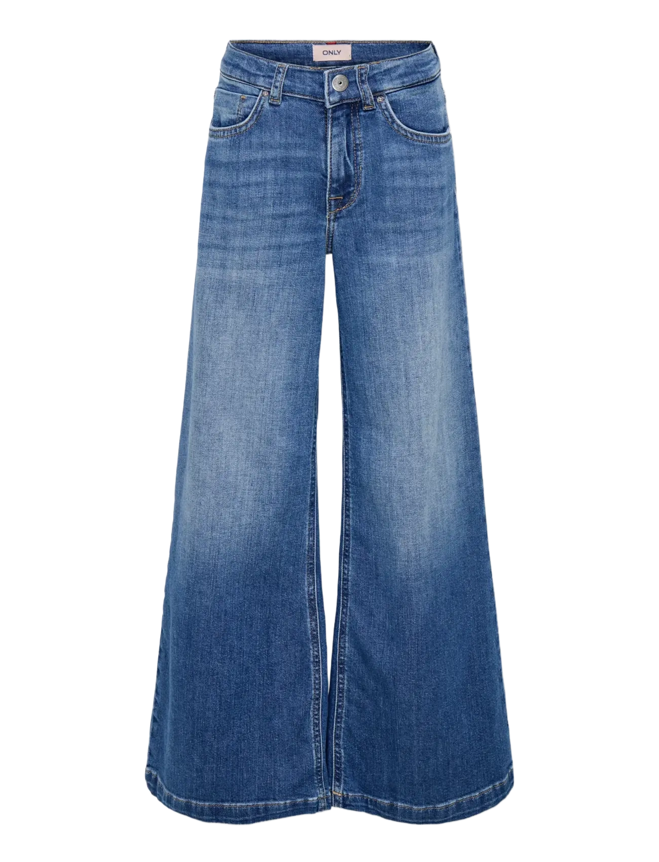 KOGCALIFORNIA MW WIDE FLARED REA NOOS - DARK MEDIUM BLUE DENIM