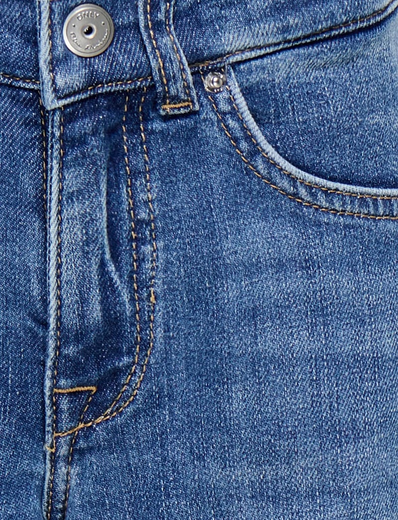 Kids Only - KOGCALIFORNIA MW WIDE FLARED REA NOOS - brede jeans - dark medium blue denim - 2