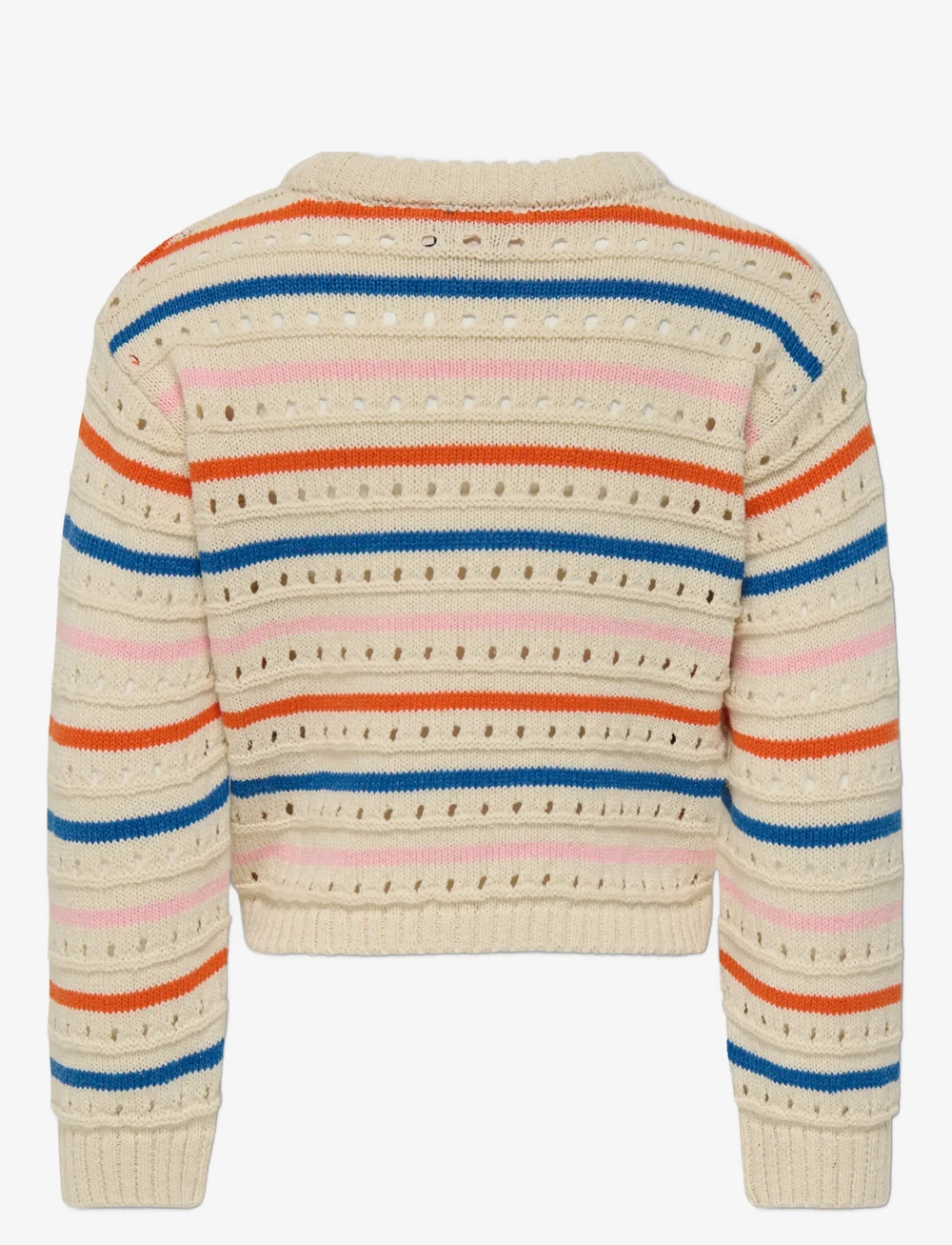 Kids Only - KMGSTINA LIFE L/S O-NECK 3D STRIPE KNT - pullover - tofu - 2