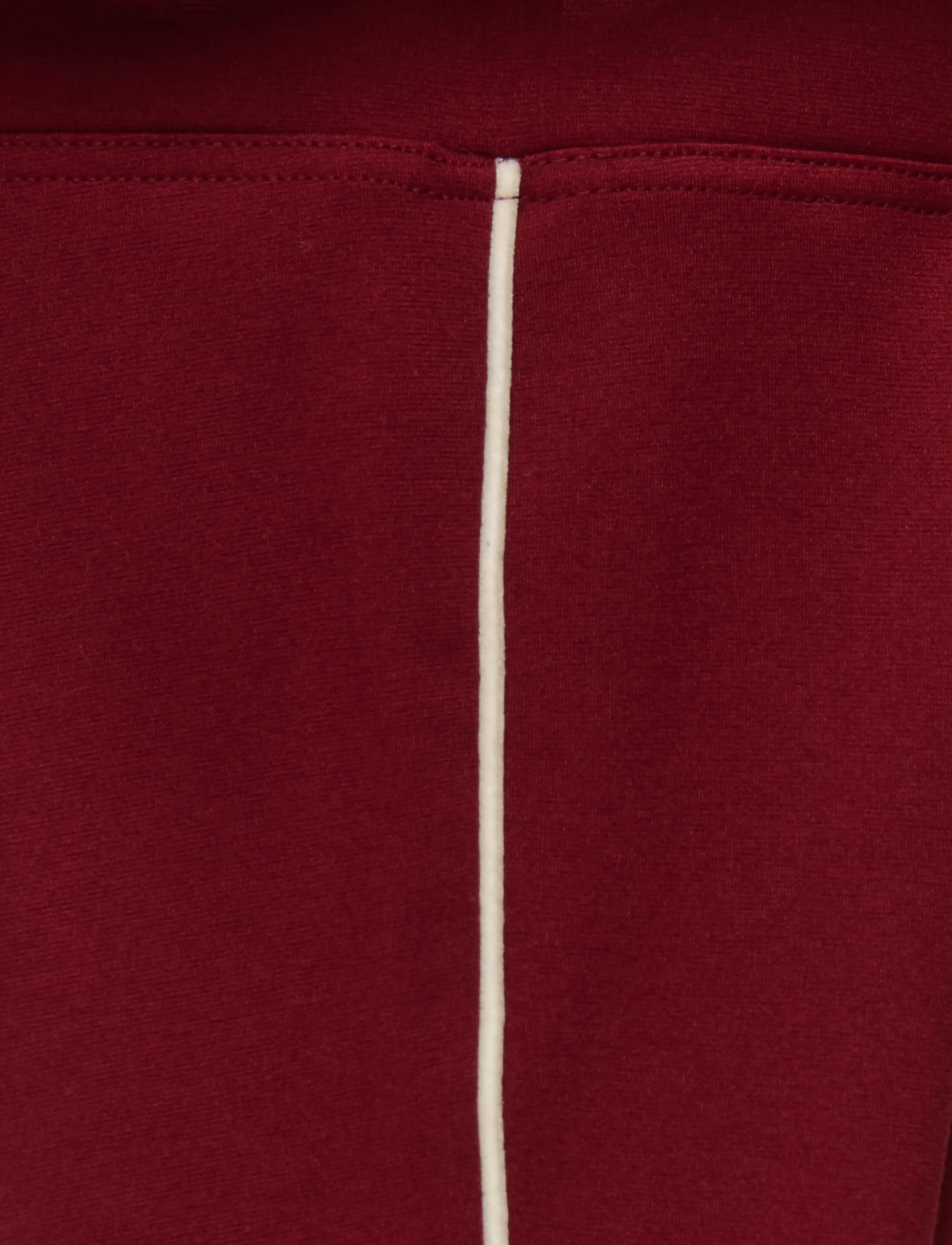 Kids Only - KMGPAIGE LIFE PIPING FLARED NOOS PNT - babybukser - cabernet - 3
