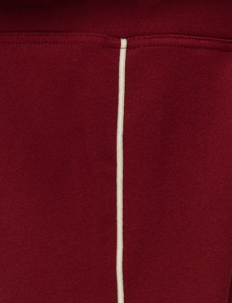 Kids Only - KMGPAIGE LIFE PIPING FLARED NOOS PNT - babybukser - cabernet - 3