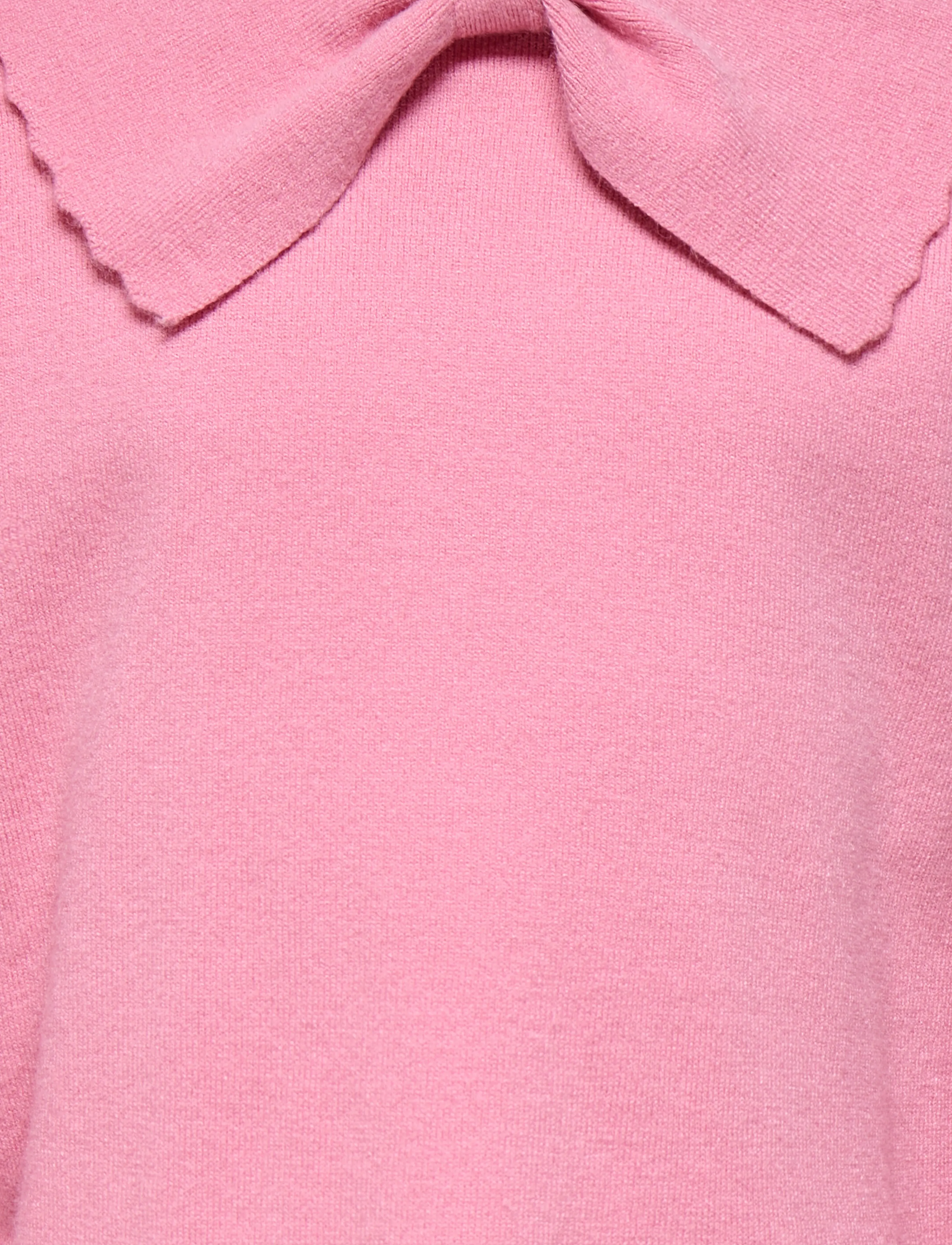 Kids Only - KMGKATIA LIFE LS O-NECK BOW COLLAR KNT - stickade tröjor - sea pink - 2
