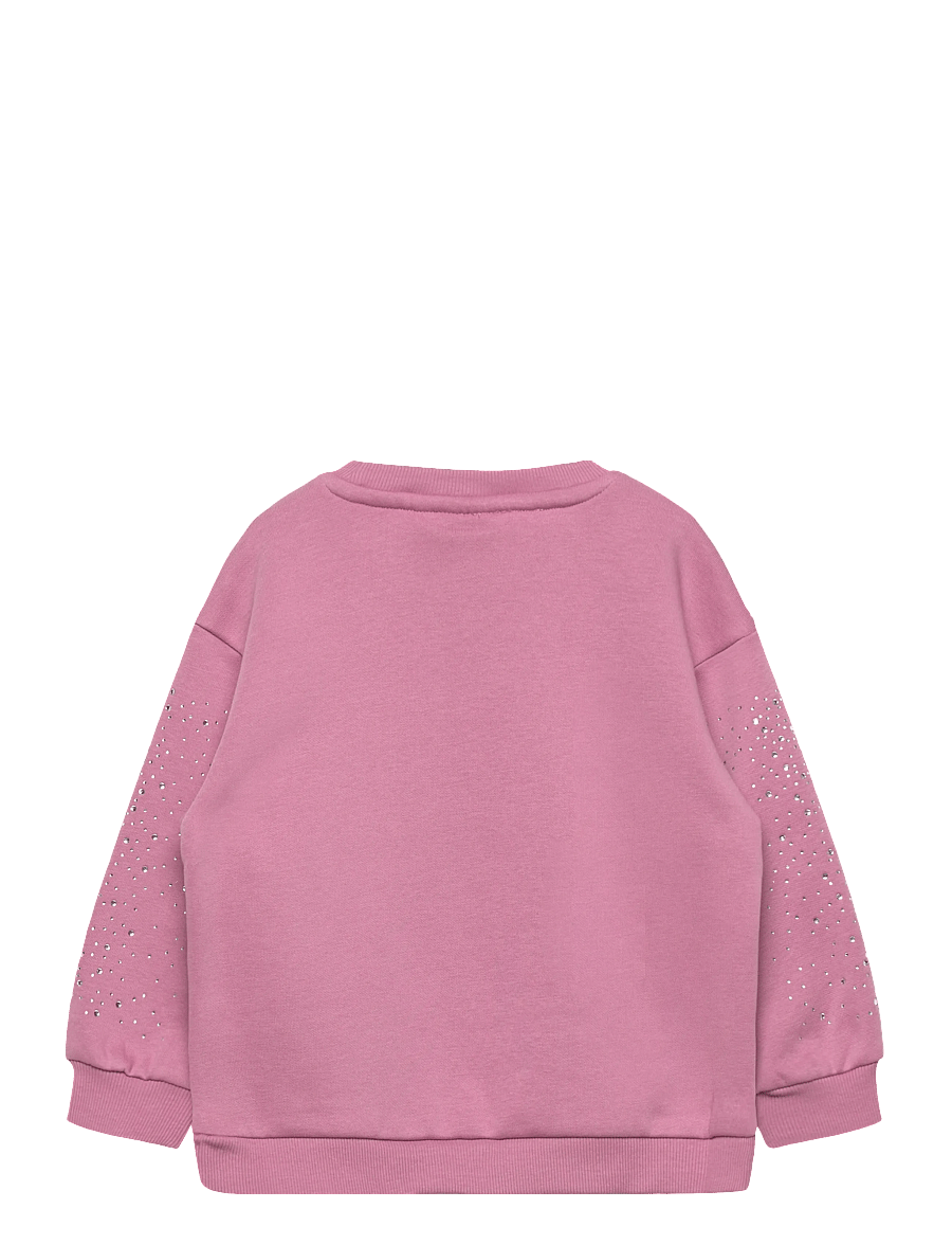 Kids Only - KMGZENNA LIFE L/S LOOSE STONE BRU SWT - sweatshirts - mauve orchid - 1
