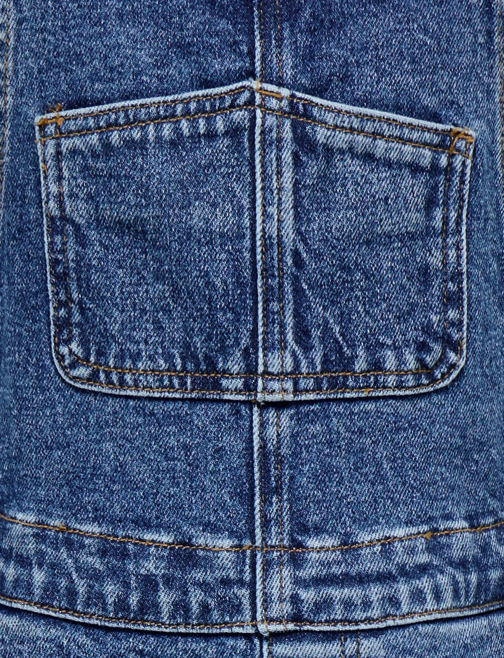 Kids Only - KOGMASCHA OVERALLWIDE DNM MAE - hängselbyxor - medium blue denim - 2