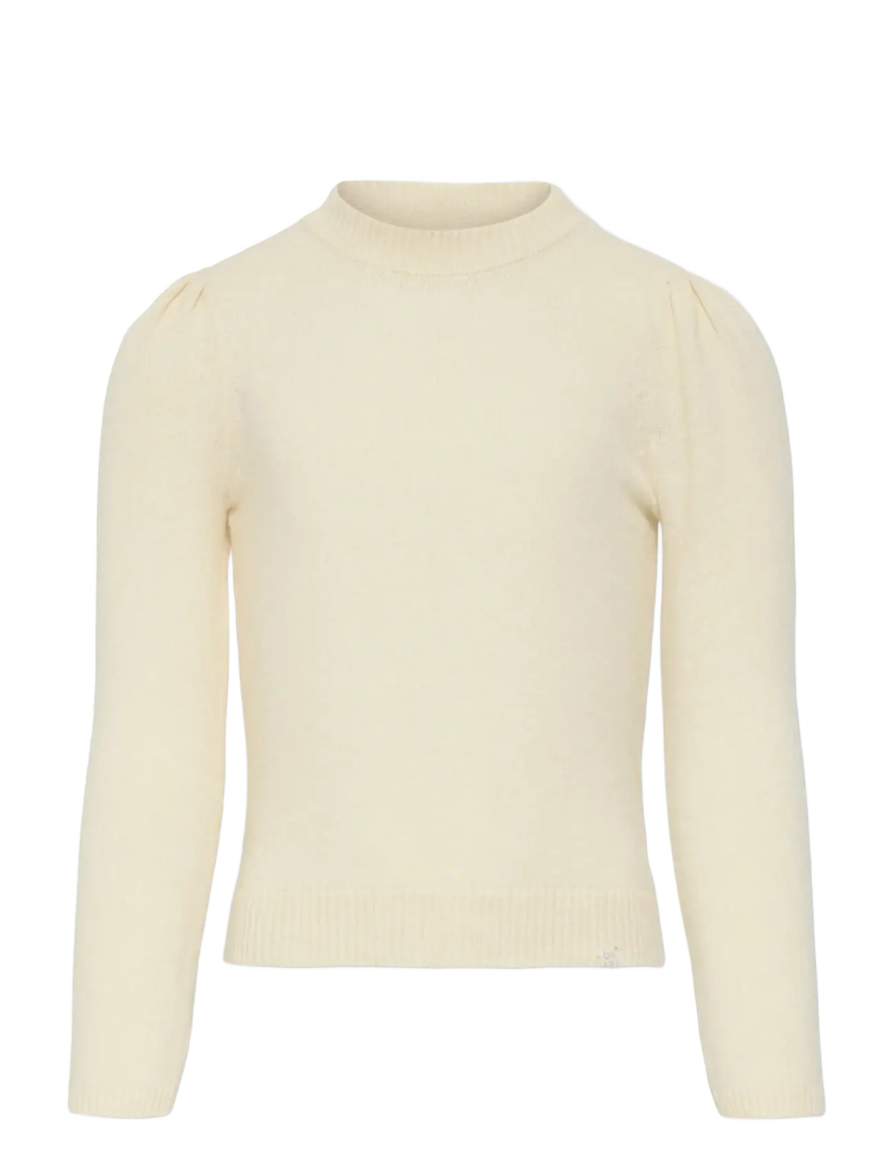 Kids Only KMGKATIA LIFE LS PUFF O-NECK CP KNT NOOS - Enfants 98-134 - WHITECAP GRAY / cream