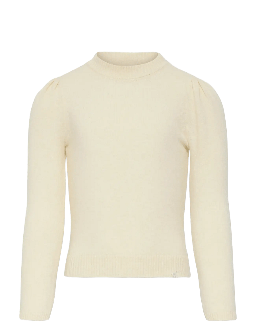 Kids Only - KMGKATIA LIFE LS PUFF O-NECK CP KNT NOOS - pullover - whitecap gray - 1