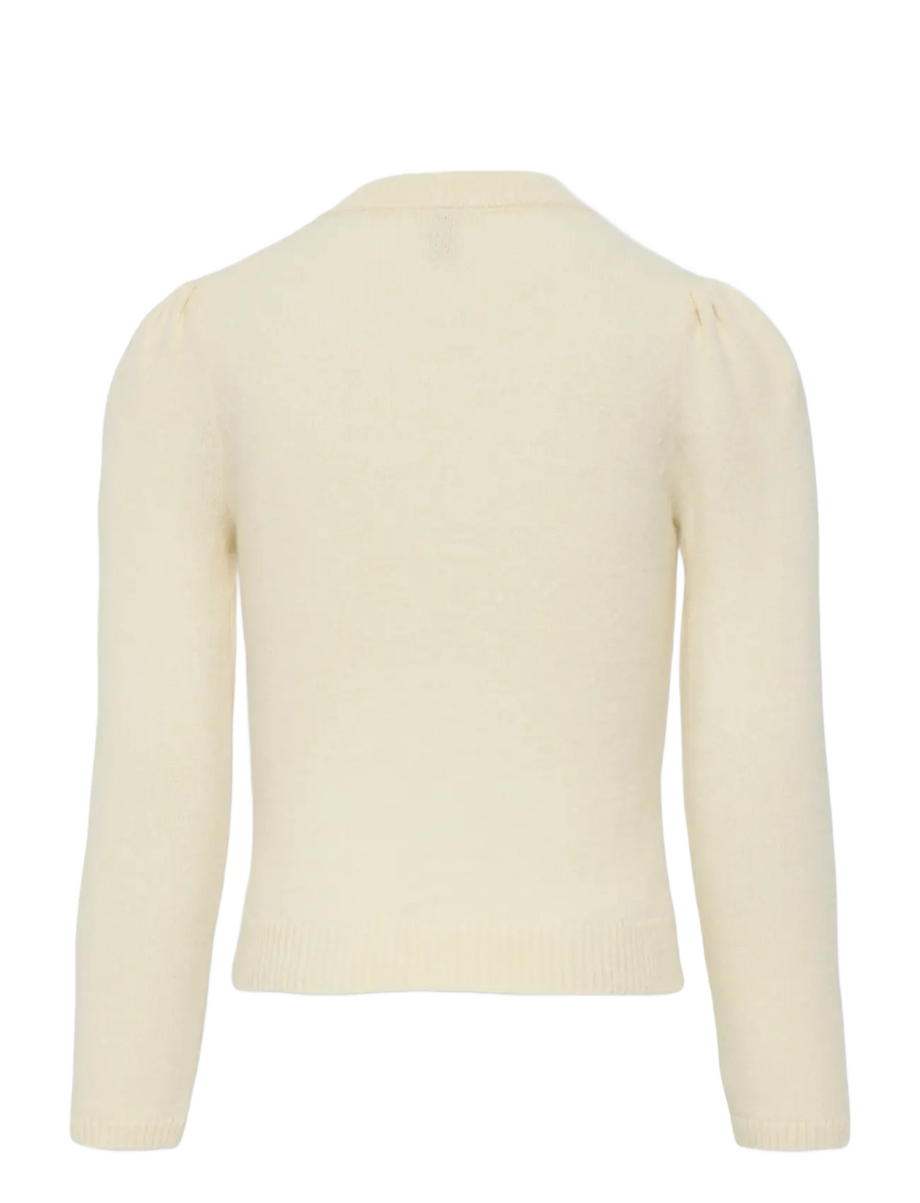 Kids Only - KMGKATIA LIFE LS PUFF O-NECK CP KNT NOOS - pullover - whitecap gray - 2