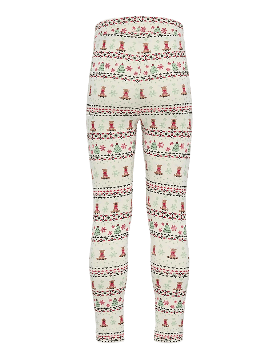 Kids Only - KMGXMAS ELFI LIFE LEGGINGS JRS - birch - 1