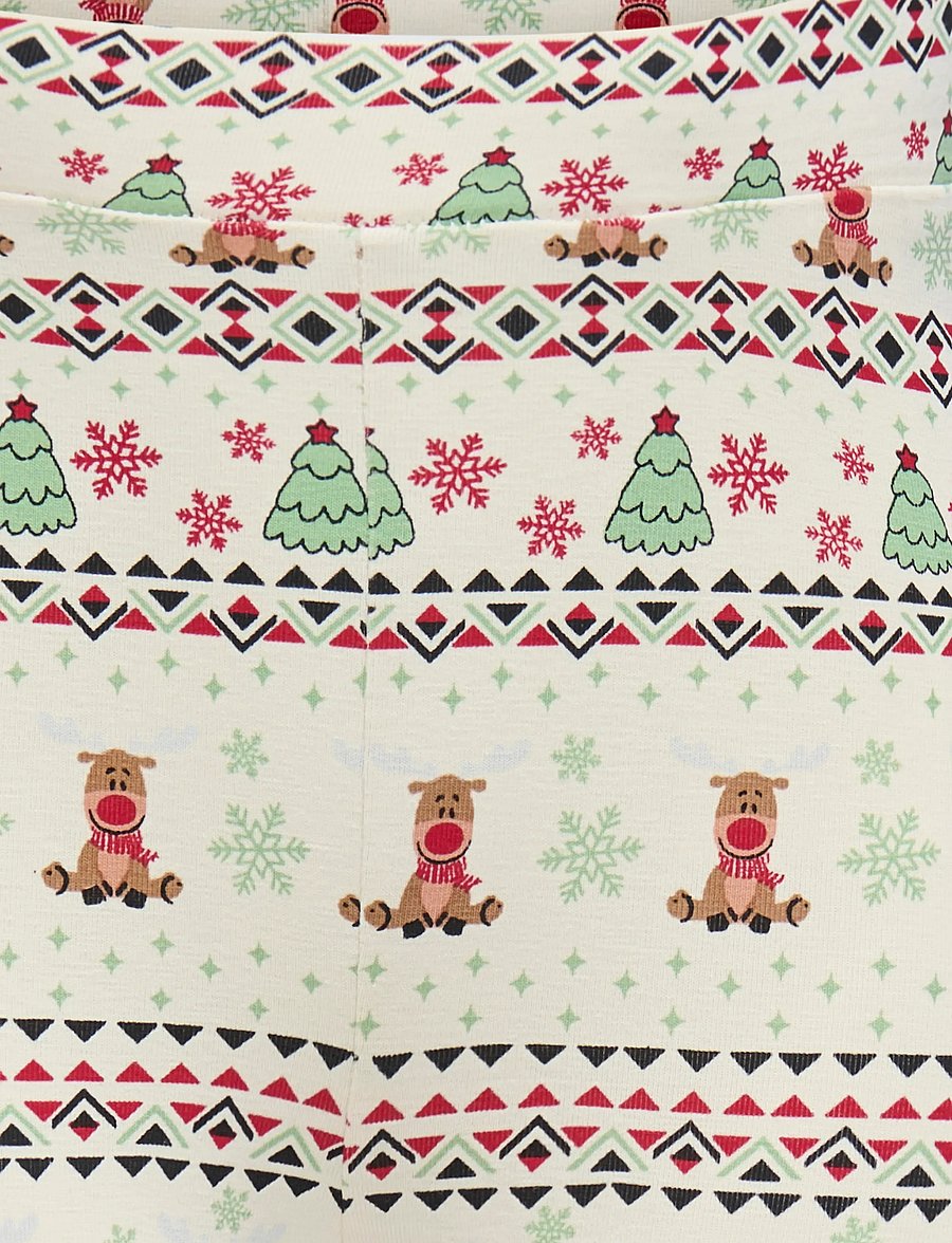 Kids Only - KMGXMAS ELFI LIFE LEGGINGS JRS - birch - 2