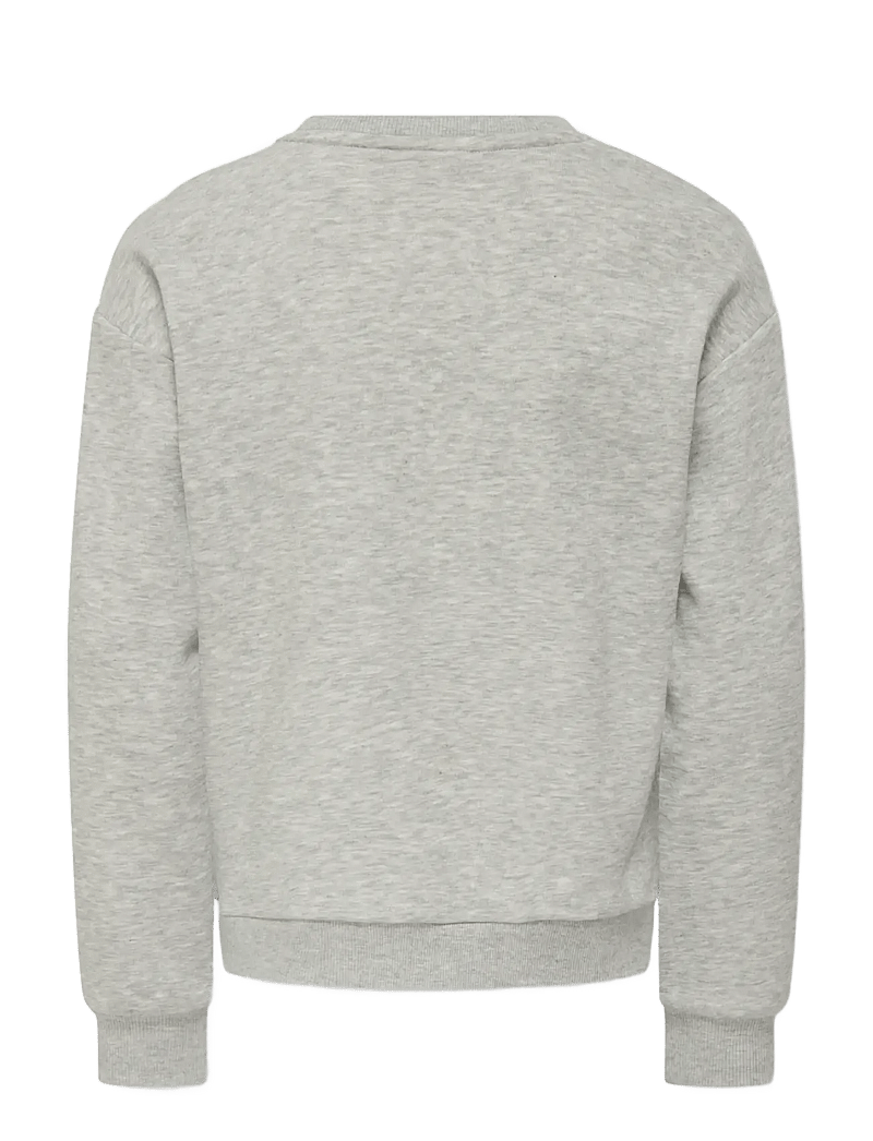 Kids Only - KOGYDA LIFE XMAS L/S O-NECK BOX SWT - dressipluusid - light grey melange - 1