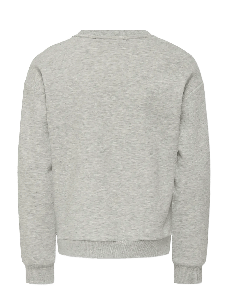 Kids Only - KOGYDA LIFE XMAS L/S O-NECK BOX SWT - sweat-shirt - light grey melange - 2