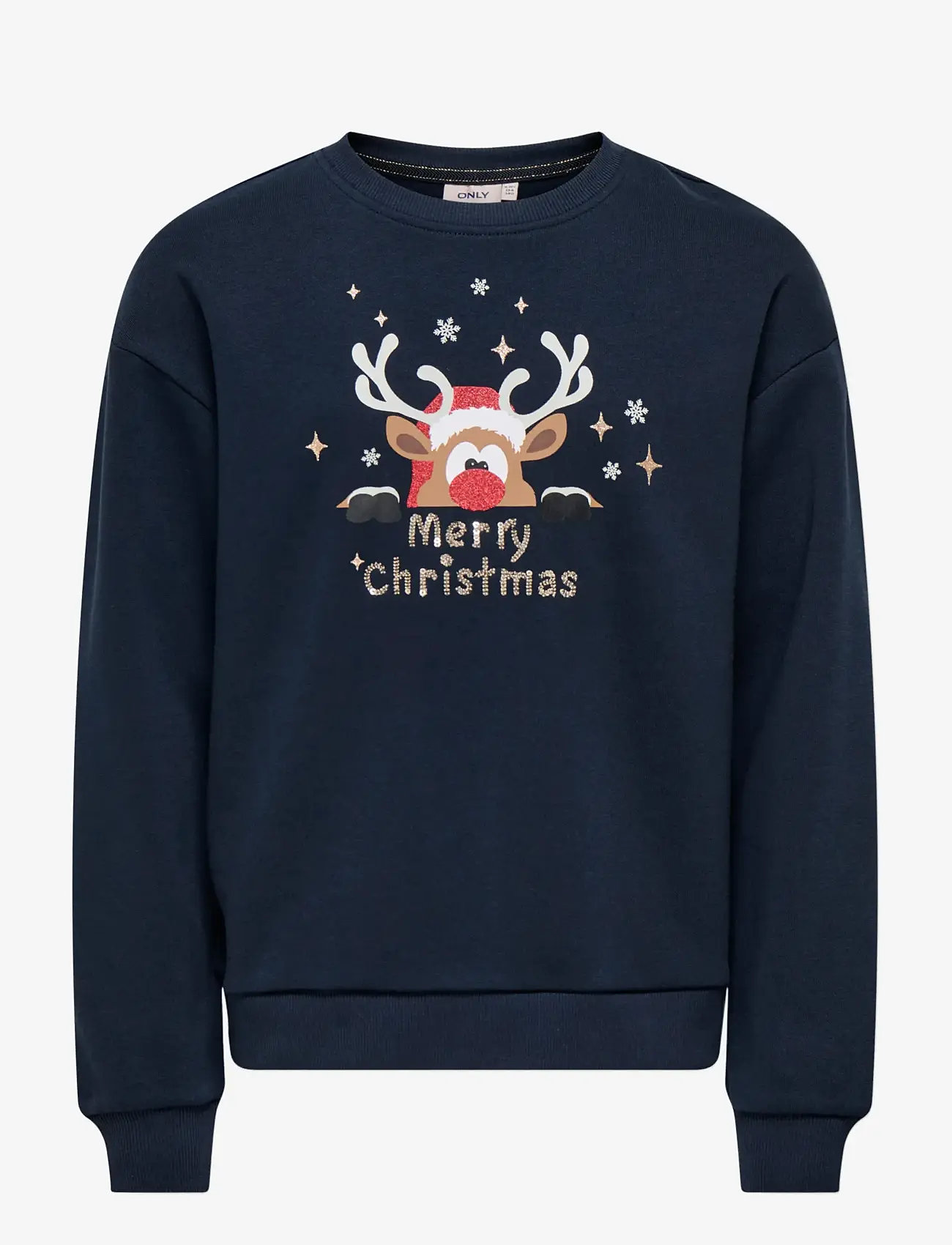 Kids Only - KOGYDA LIFE XMAS L/S O-NECK BOX SWT - dressipluusid - night sky - 0