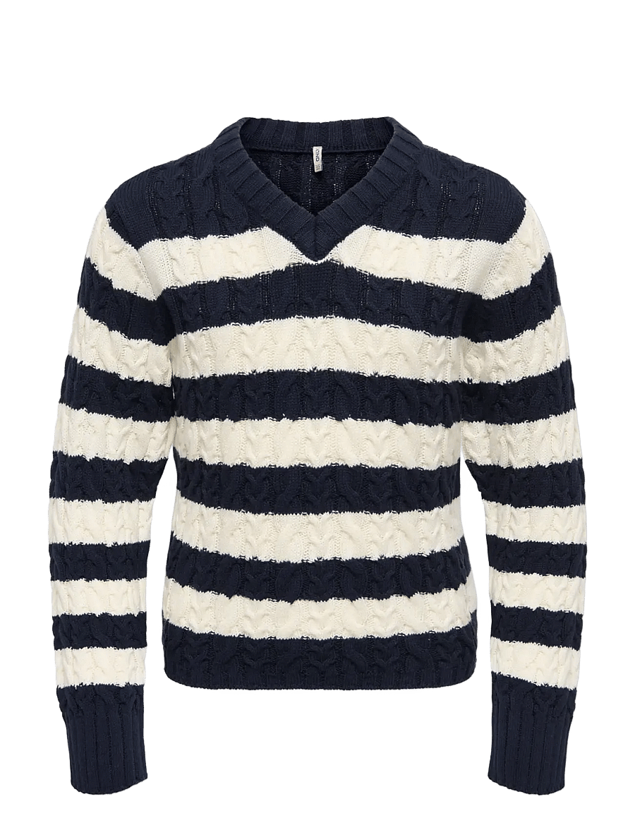 Kids Only - KOGJANNY LIFE L/S V-NECK KNT - night sky - 1