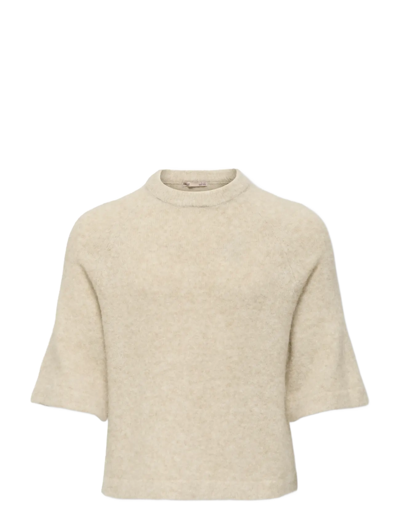 Kids Only KOGEDENA LIFE 4/5 SLEEVE O-NECK KNT - Oberteile - PUMICE STONE / cream