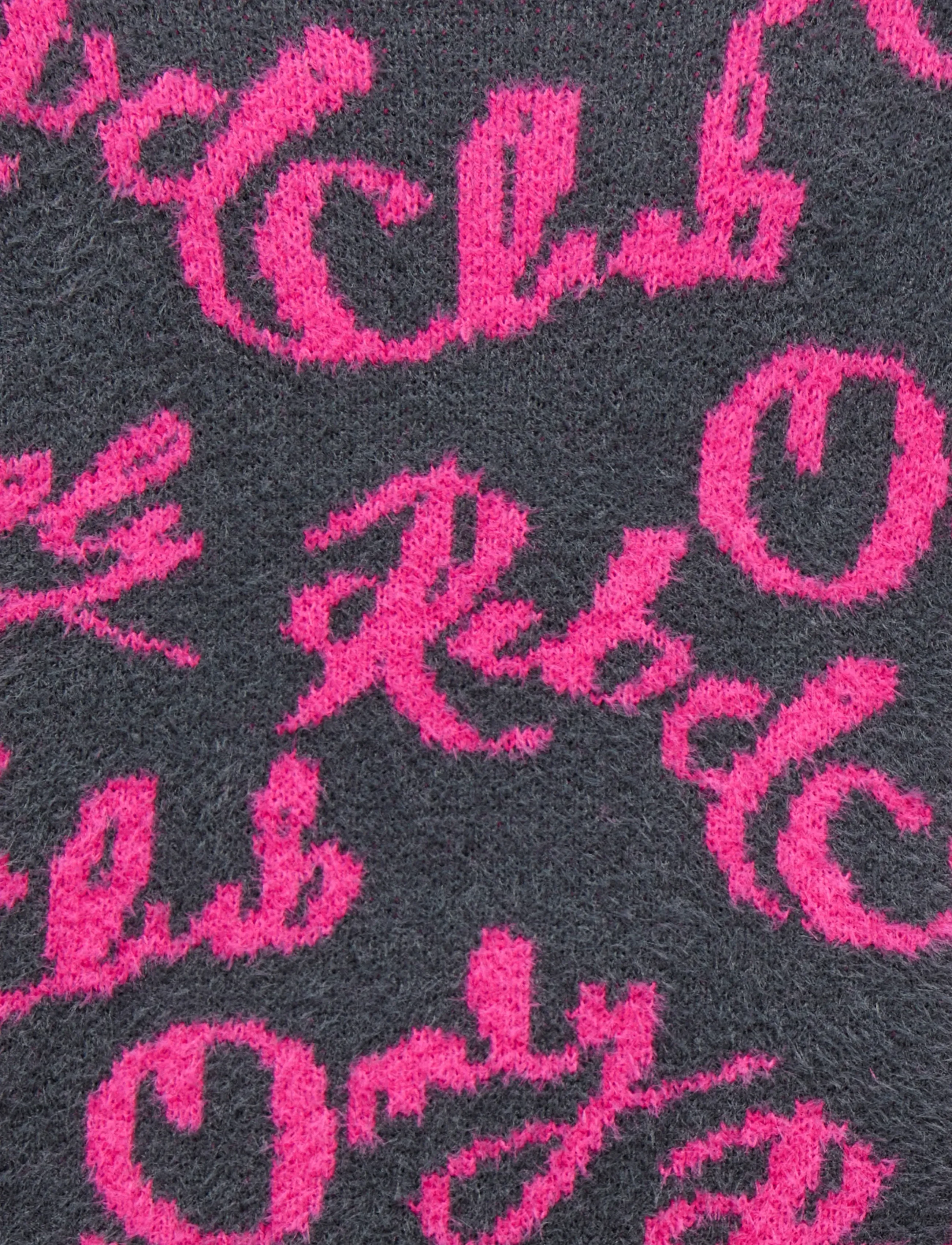 Kids Only - KOGDINA L/S JACQUARD O-NECK KNT - trøjer - blackened pearl - 2