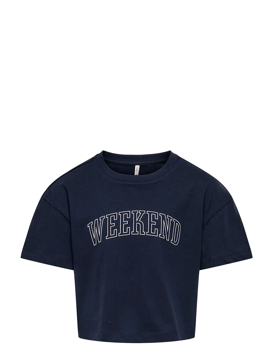 Kids Only - KOGREXA CITY S/S TOP OT JRS - kurzärmelige - night sky - 0