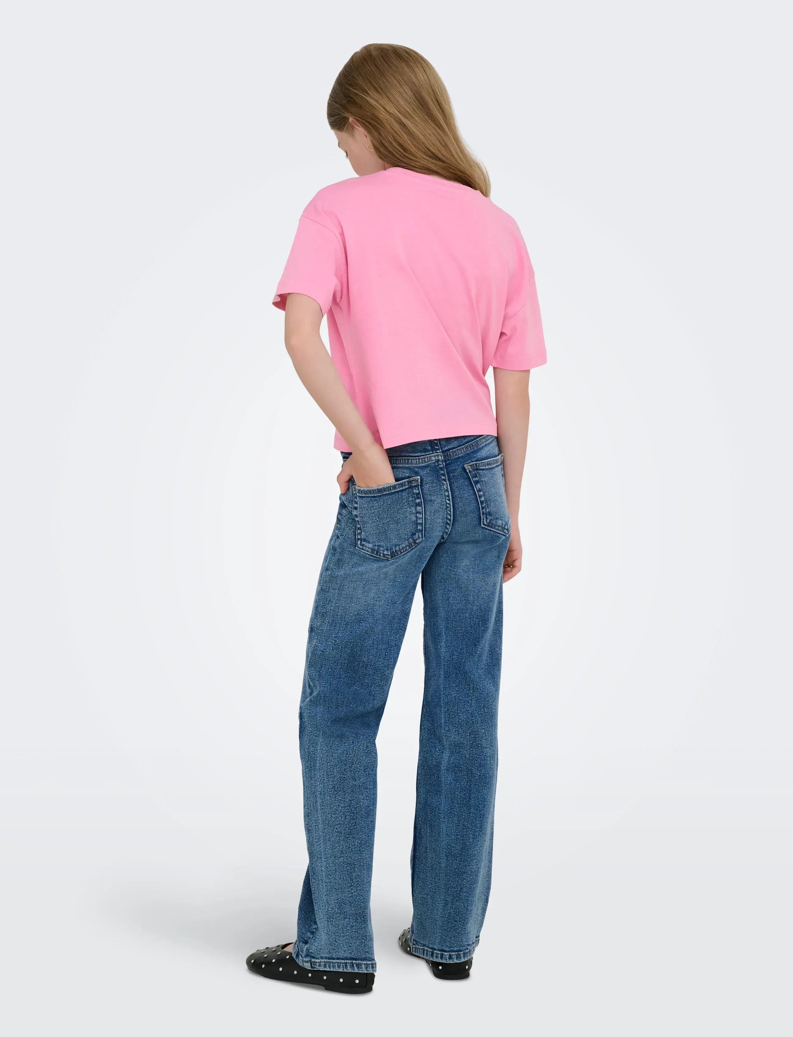 Kids Only - KOGREXA CITY S/S TOP OT JRS - kortærmede t-shirts - sea pink - 3