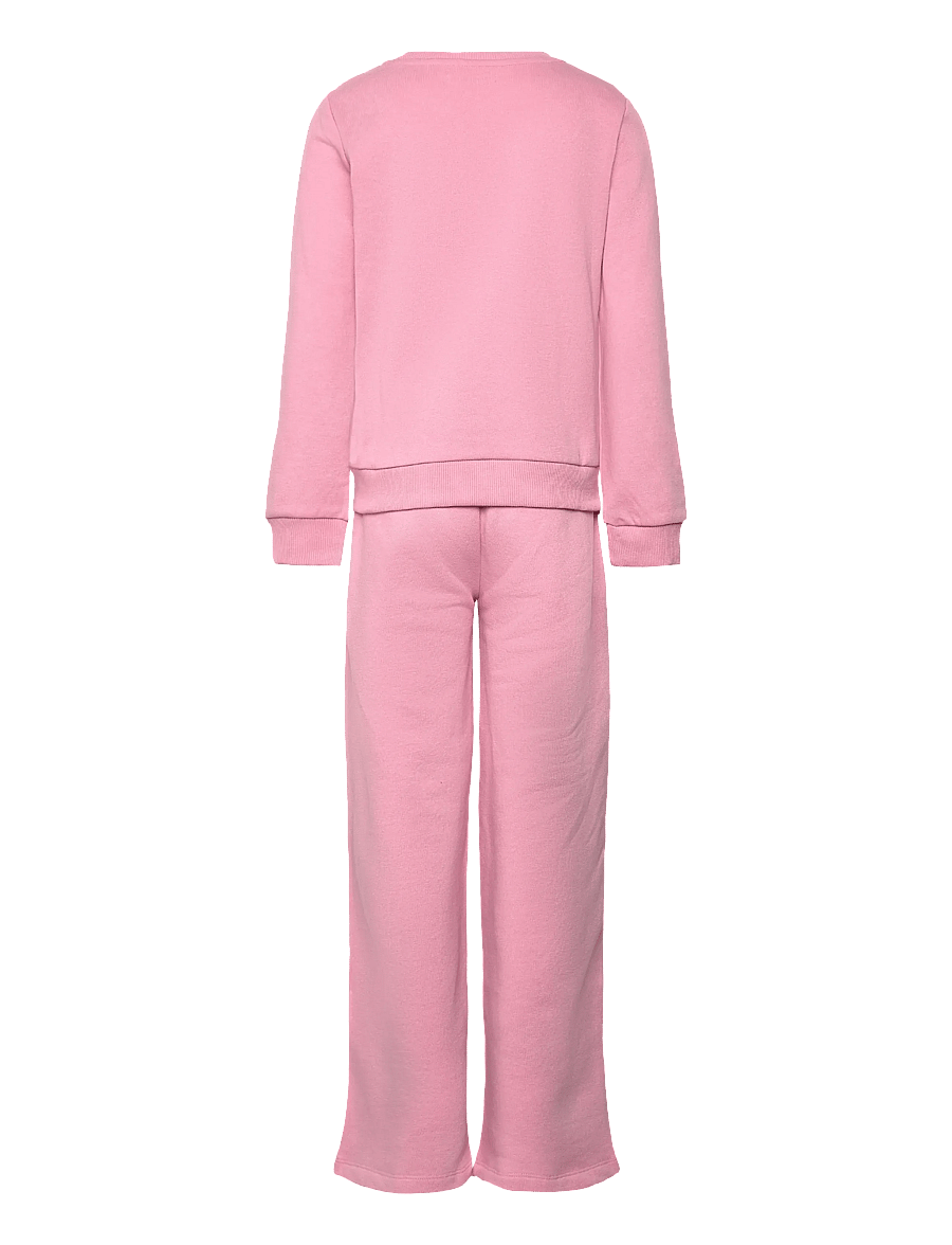 Kids Only - KOGLINNA CITY SWEAT/PANTS SET OT SWT - joggingsæt - sea pink - 2