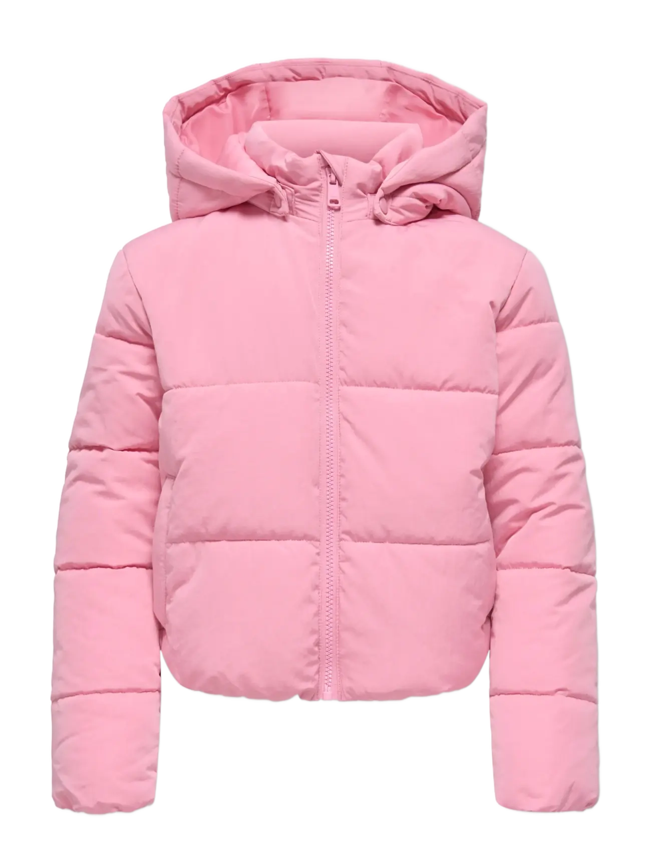 Kids Only KOGMALIA SHORT PUFFER JACKET OT OTW - Joped - SEA PINK / pink/rose