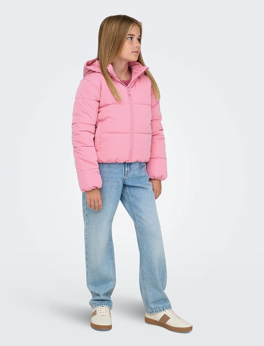 Kids Only - KOGMALIA SHORT PUFFER JACKET OT OTW - winterjacke - sea pink - 0