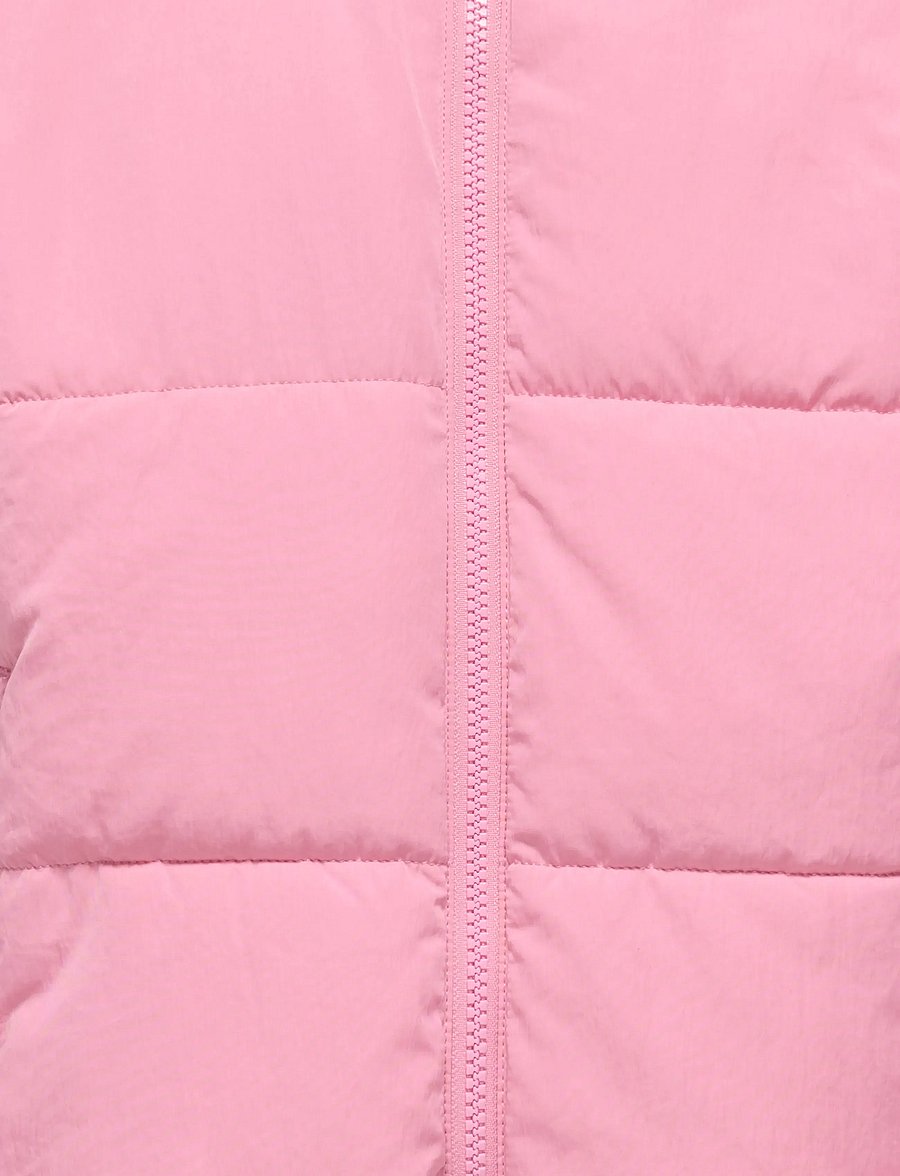 Kids Only - KOGMALIA SHORT PUFFER JACKET OT OTW - vinterjackor - sea pink - 5