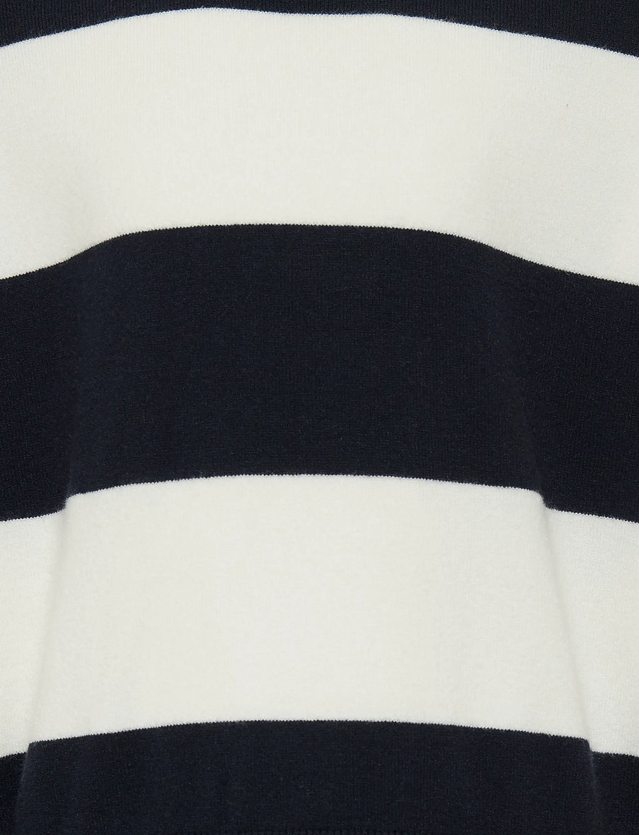 Kids Only - KOGTALA LS STRIPE ONECK OT KNT - stickade tröjor - night sky - 2