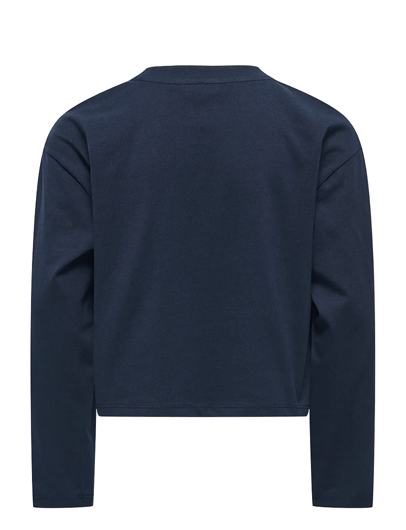 Kids Only - KOGRIRI LIFE XMAS L/S STONES TOP JRS - langærmede t-shirts - night sky - 1