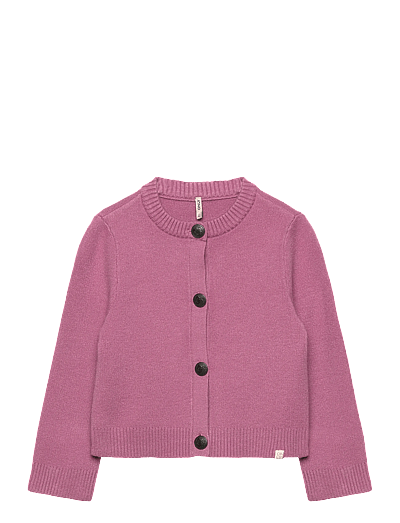 Kids Only KMGKELLY LIFE L/S O-NECK CARDIGAN KNT - Jackets - MAUVE ORCHID / pink/rose