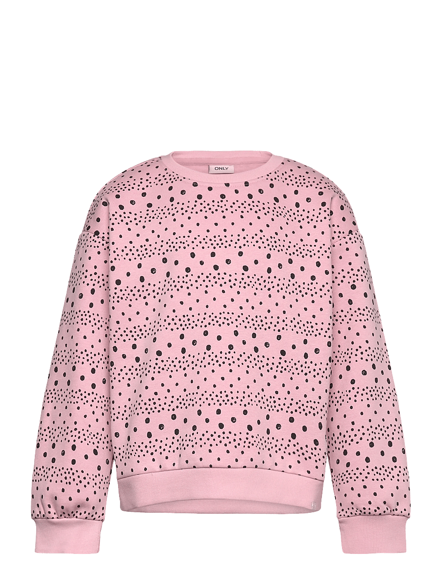 Kids Only - KMGAPPALOSA L/S LOOSE LIFE PULLO BRU SWT - sweatshirts - bleached mauve - 0