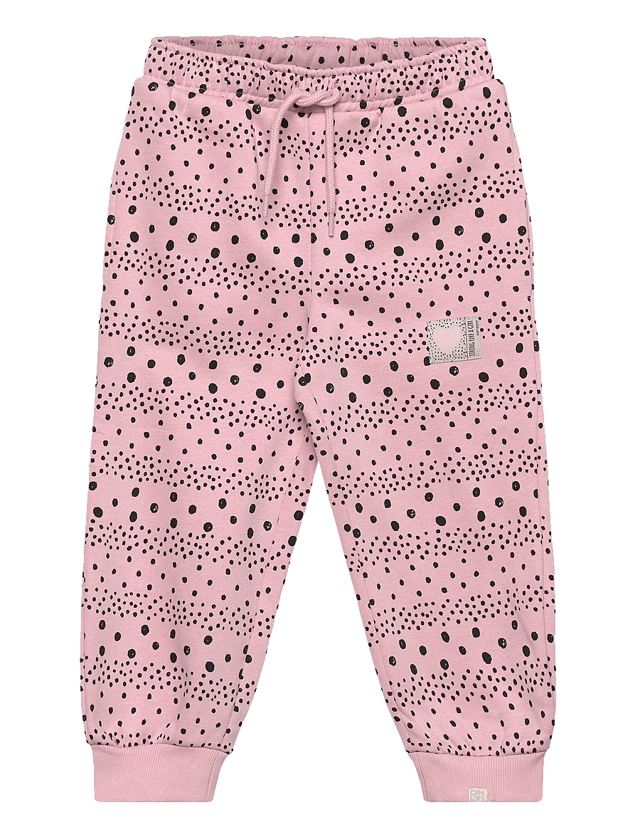 Kids Only - KMGAPPALOSA LIFE LOOSE PANT BRU SWT - joggings - bleached mauve - 0