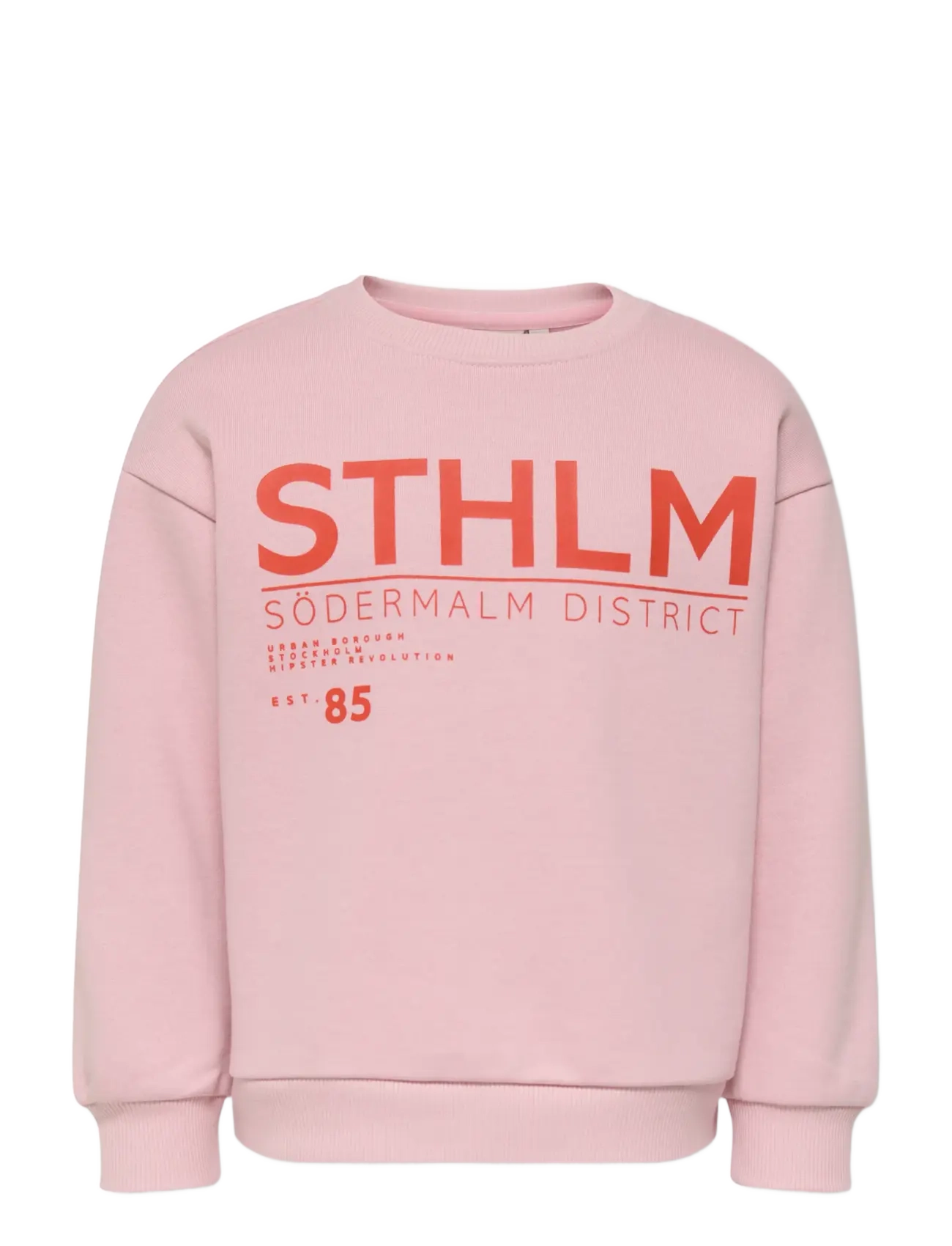 KMGZENJA LIFE L/S BOXY PULLOVER BRU SWT - BLEACHED MAUVE