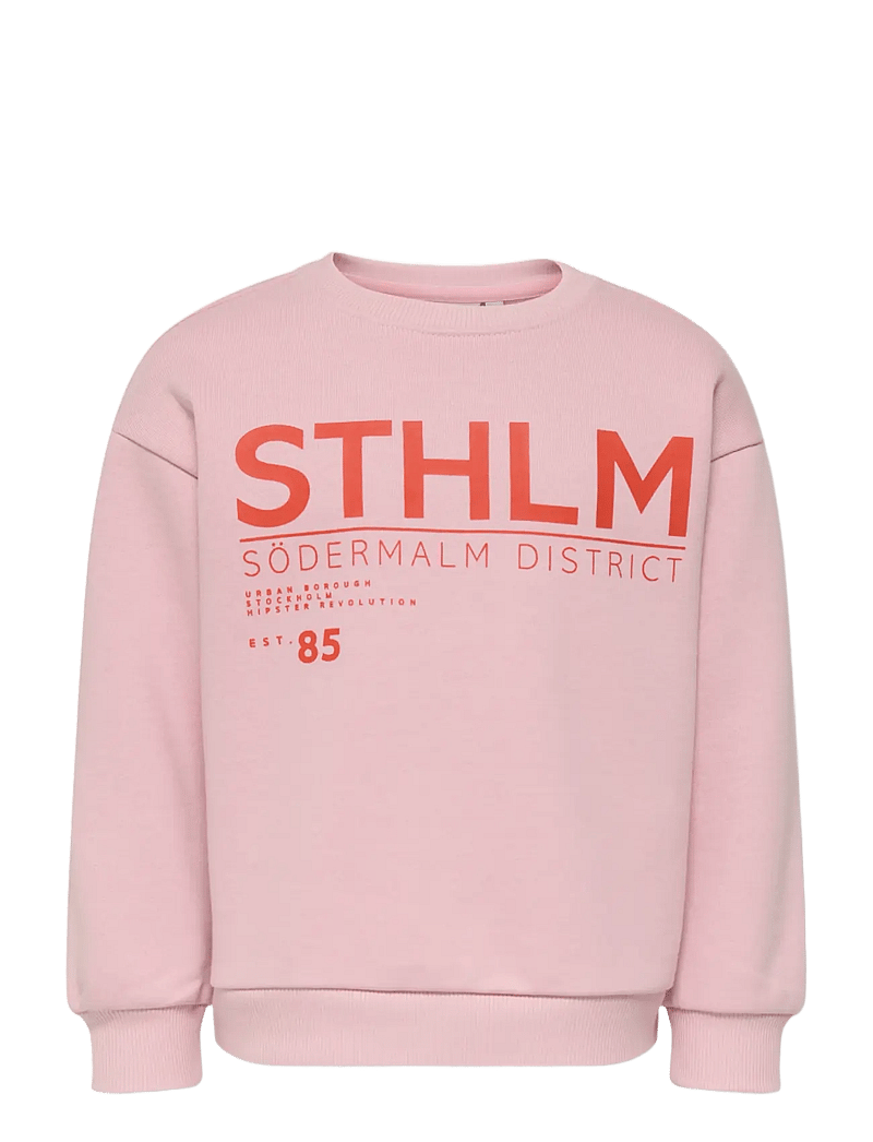 Kids Only - KMGZENJA LIFE L/S BOXY PULLOVER BRU SWT - sweatshirts - bleached mauve - 0